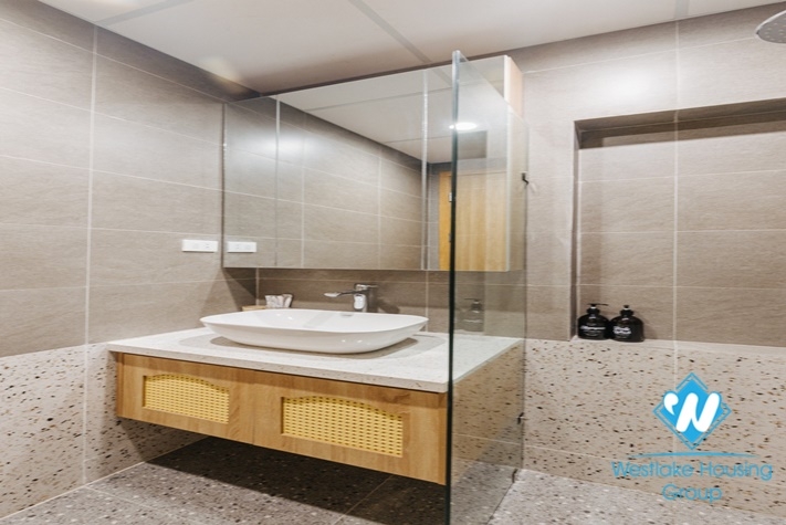 Luxury one bedroom apartment for rent in Au Co st, Tay Ho district.